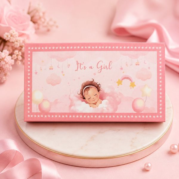 It's a Girl  3gm 999 silver coin Gift Box with 3 coin set 